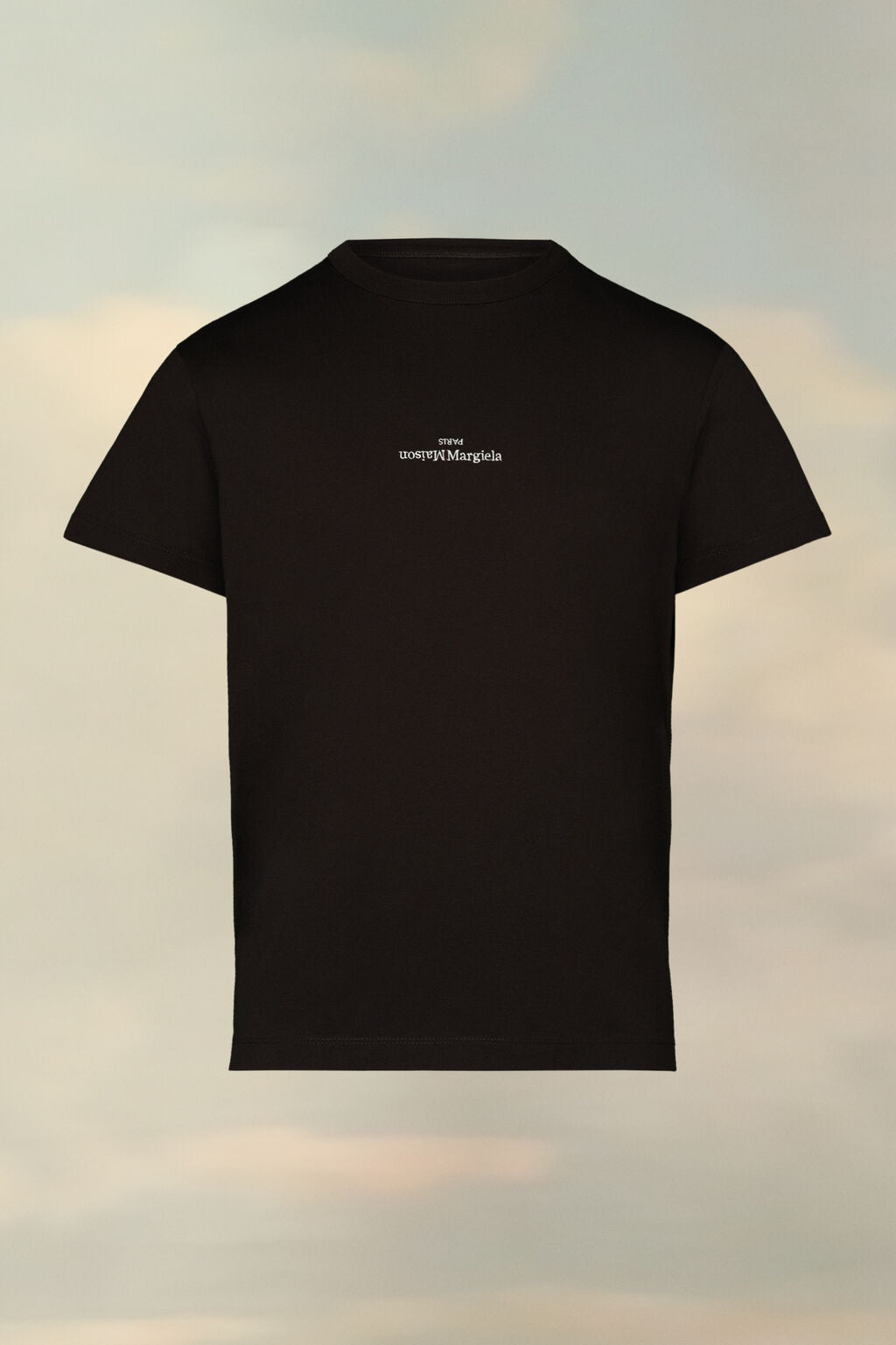 Distorted Logo T-Shirt Black - 1