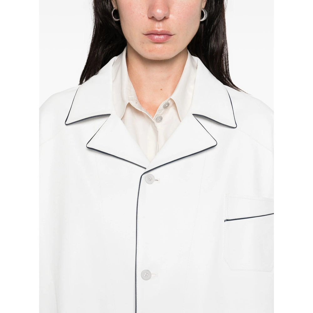 Prada White Jackets - Oversized Jackets Women - 4