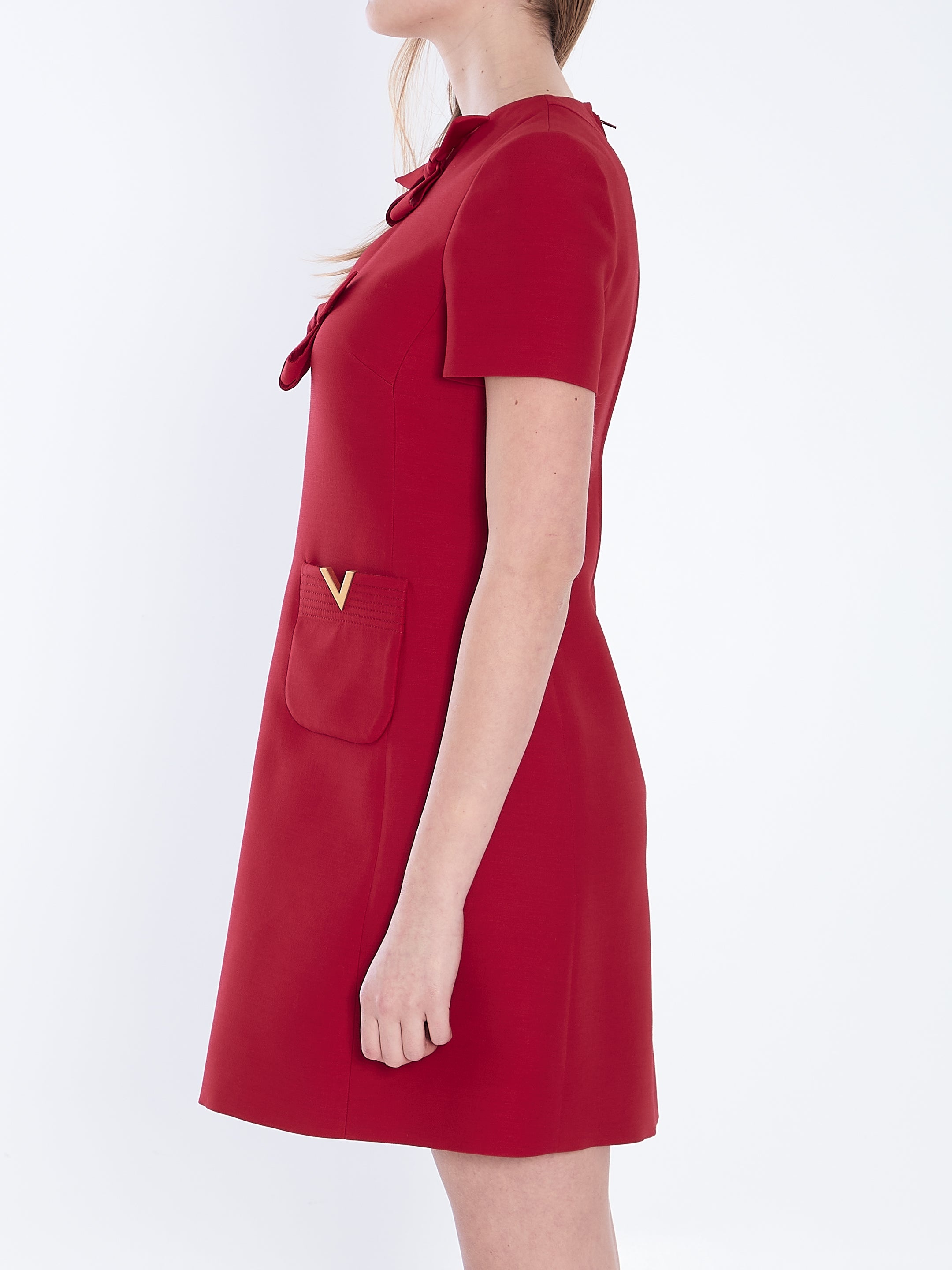 Valentino Garavani Crepe Couture Dress - 3