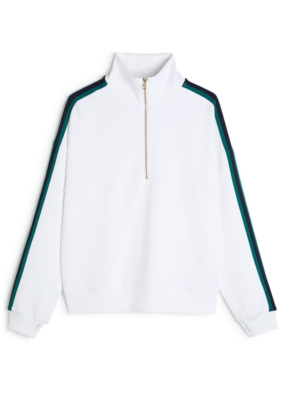 Varley Raymar Half-zip Stretch-jersey Sweatshirt - 1