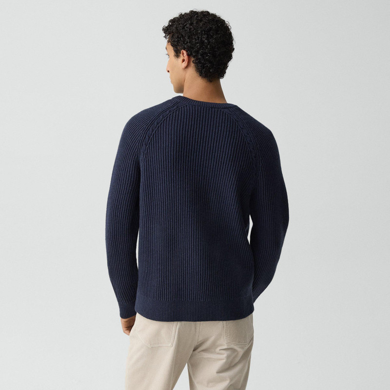 Crewneck Sweater in Wool-Cashmere 4