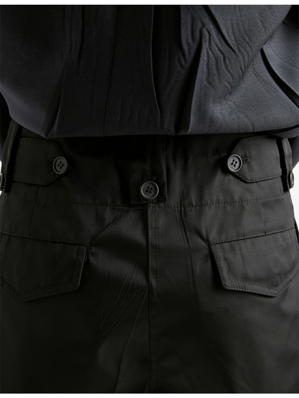 Re-Nylon Triangle-Logo Woven Shorts - 4
