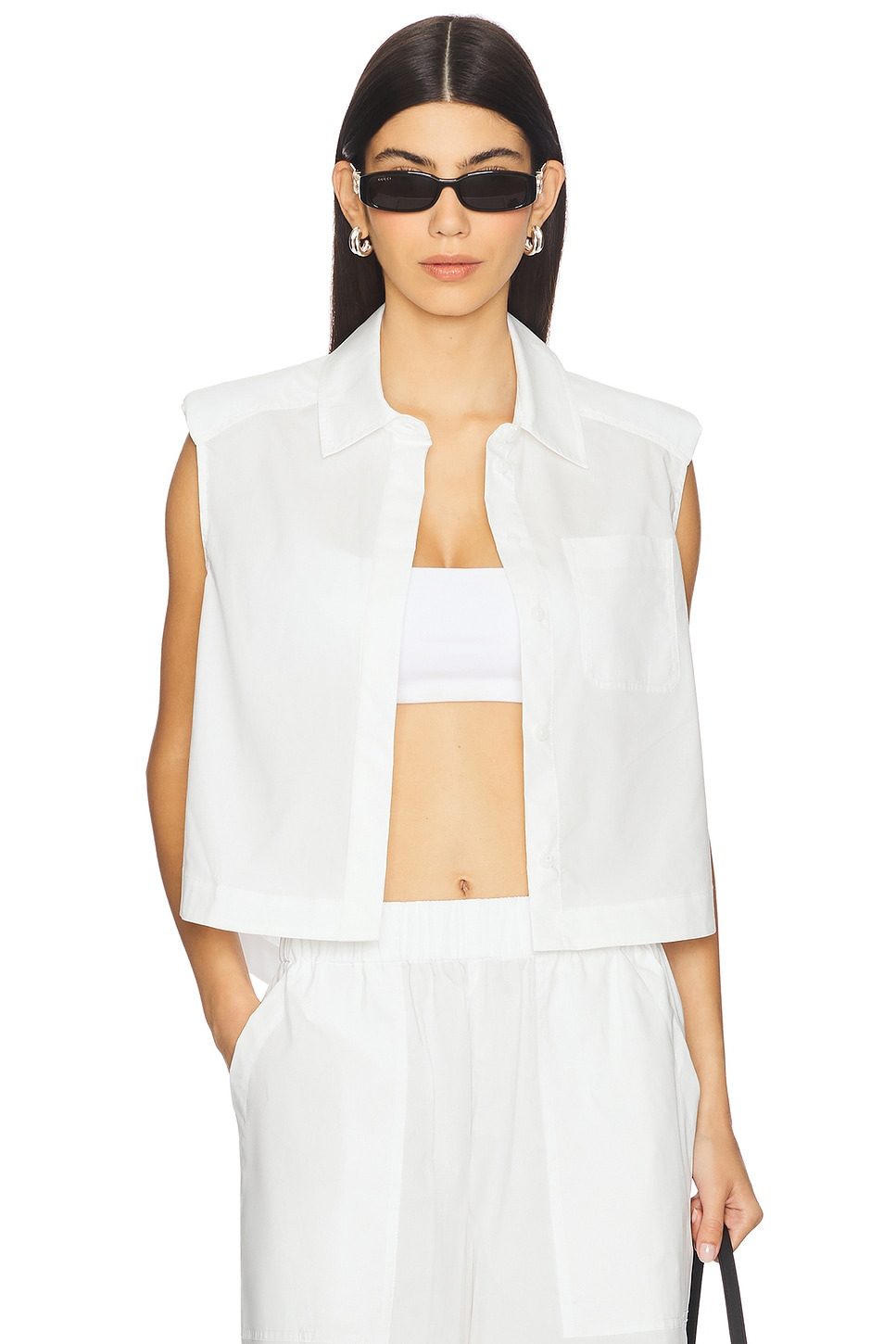 Winslow Cropped Shirt - 1