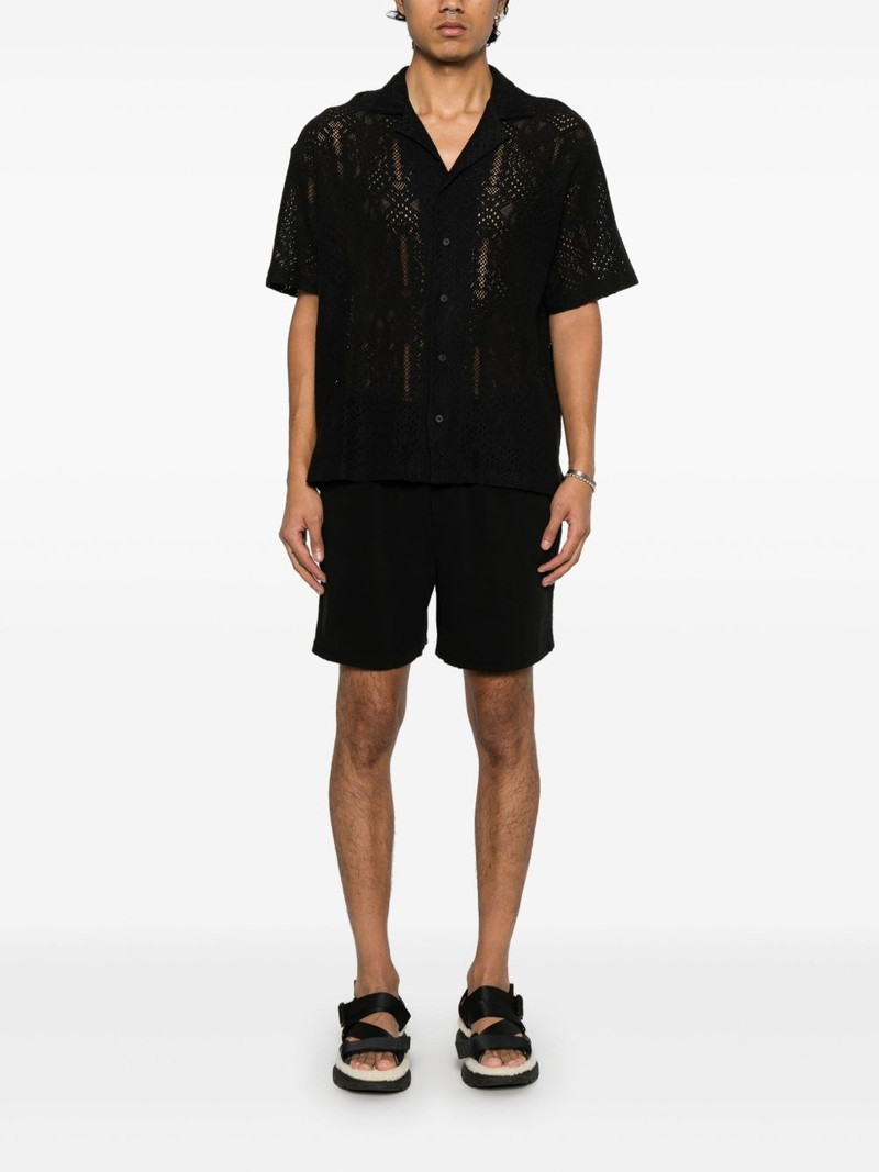 REPRESENT knitted-detail shorts outlook