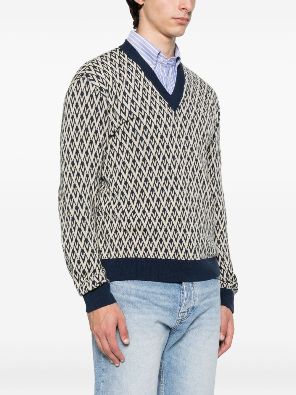 virgin wool sweater - 3