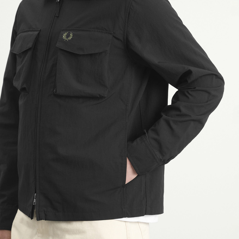 Fred Perry Fred Perry Ripstop Pocket Overshirt outlook