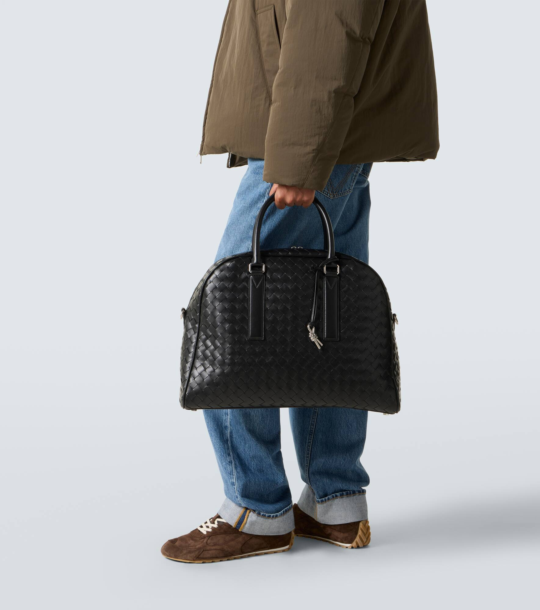 Getaway Intrecciato leather duffel bag - 2