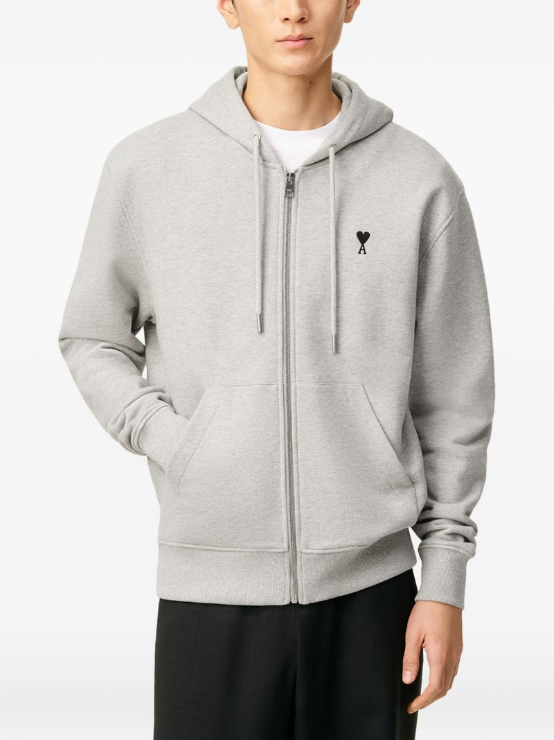 Ami De Coeur zip-fastening hoodie 5