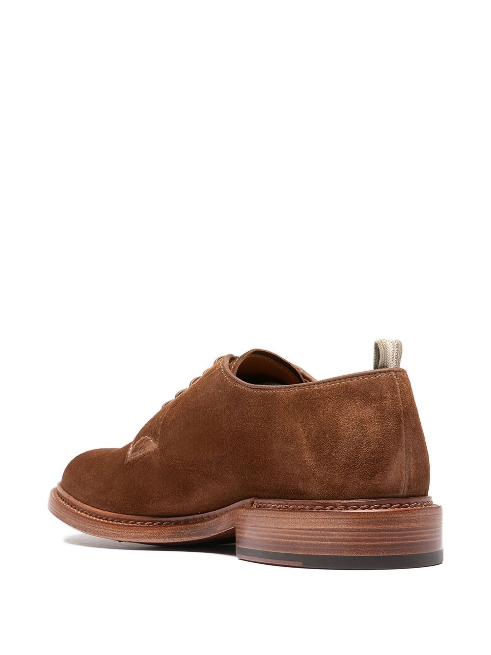 suede derby shoes - 5