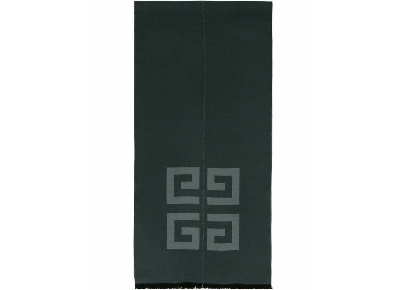 Givenchy Split Oblong Scarf Grey - 4