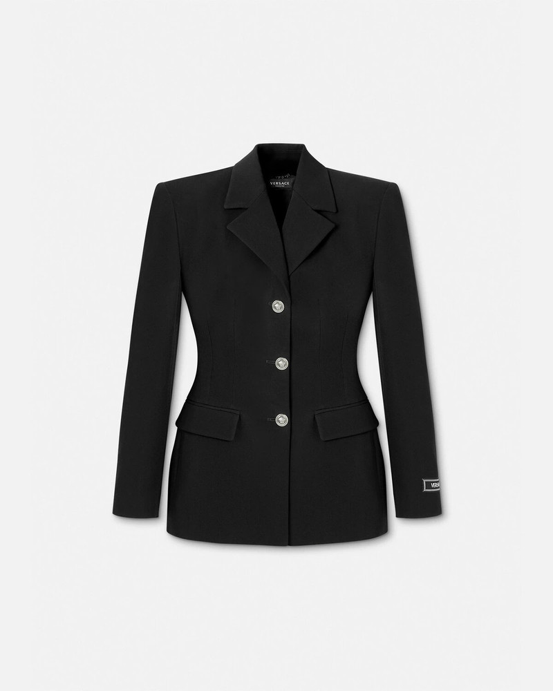 Hourglass Single-Breasted Blazer 1
