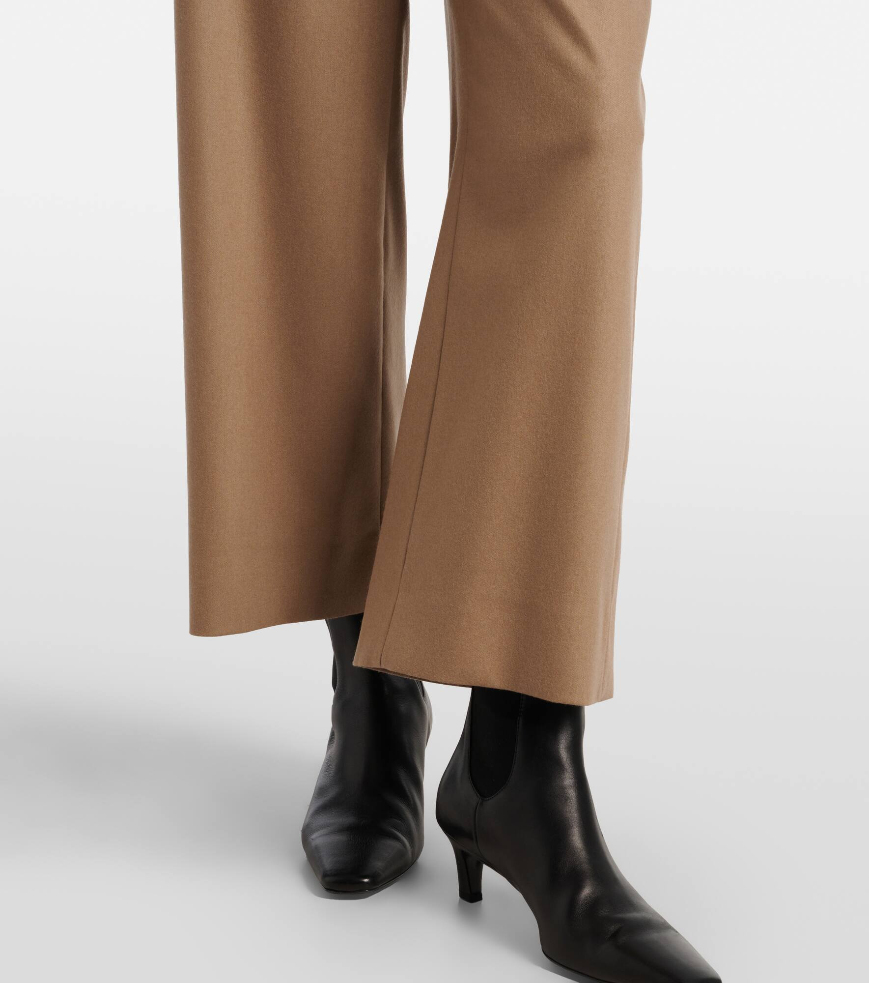 Wool flannel sweatpants - 5