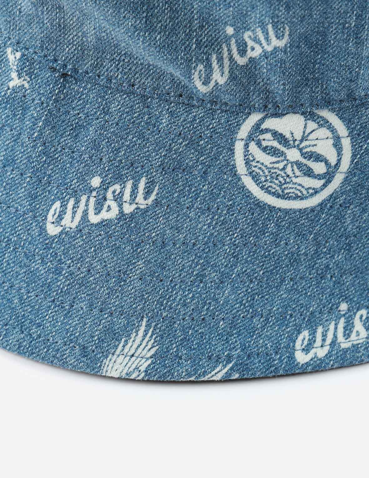 SEAGULL EMBROIDERY REVERSIBLE BUCKET HAT - 7