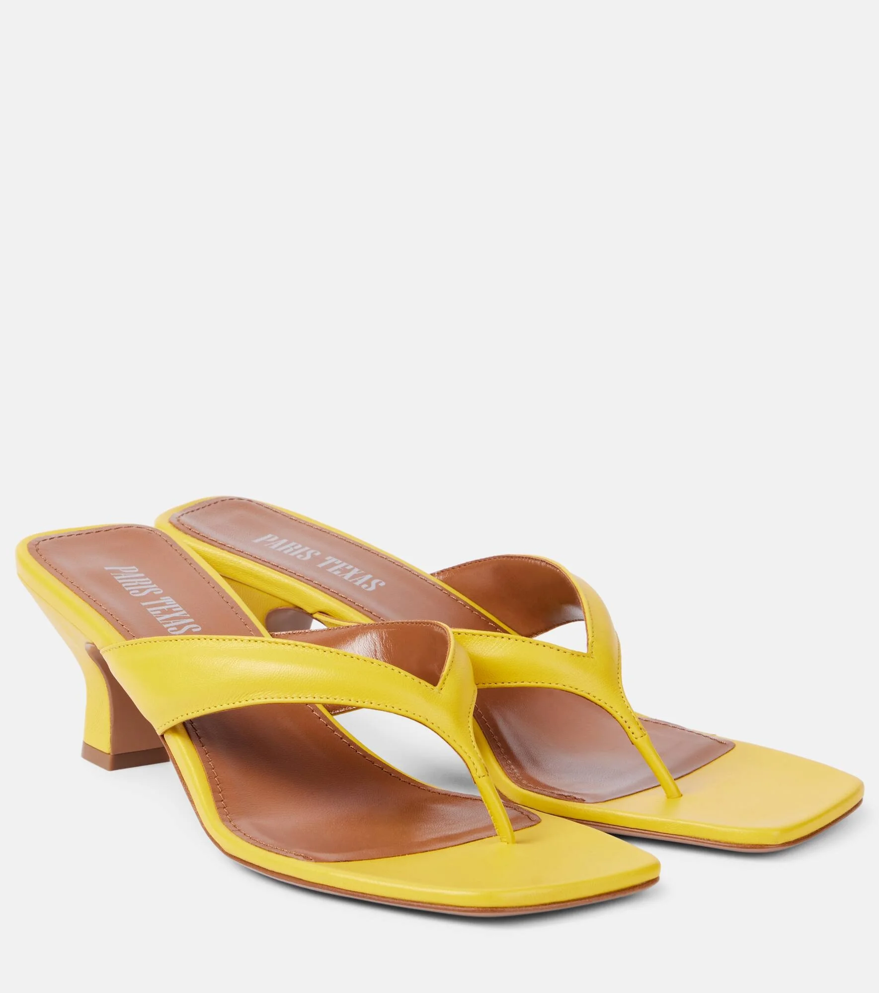 Portofino 55 leather thong sandals - 1
