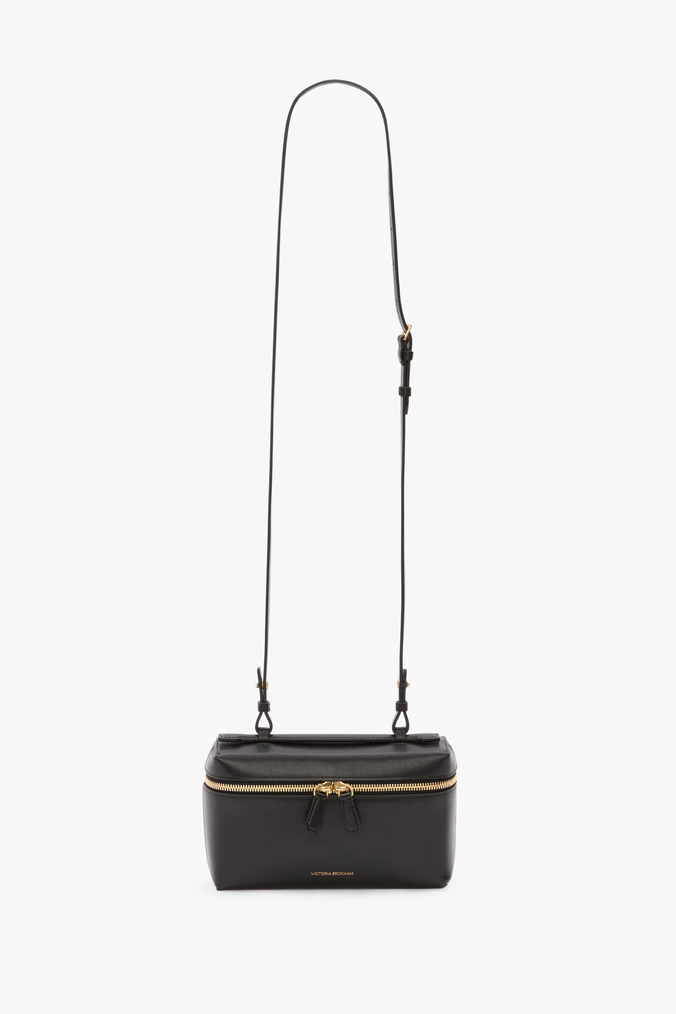Vanity Crossbody In Black Leather - 1