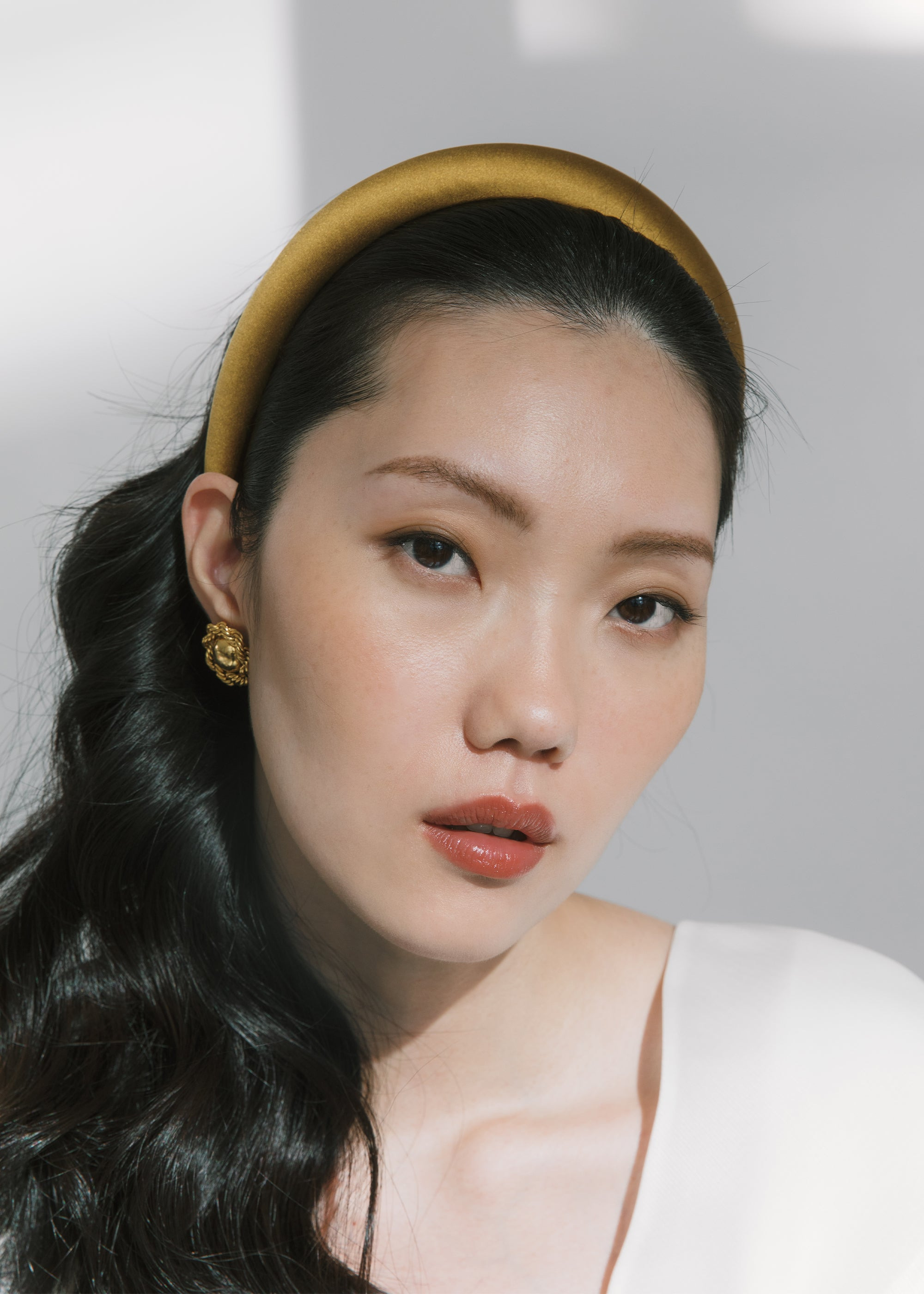 Tori Headband in Satin - 2