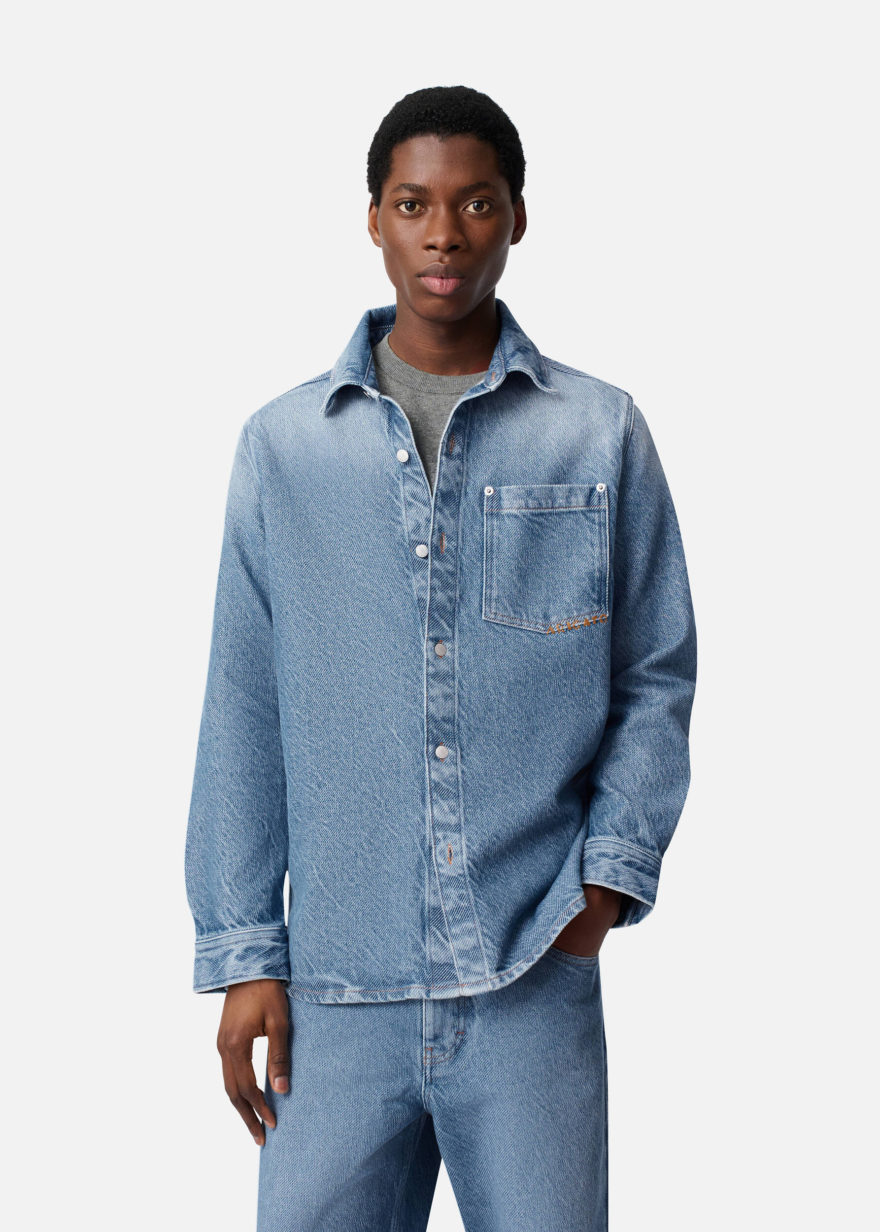 West Denim Shirt - 2