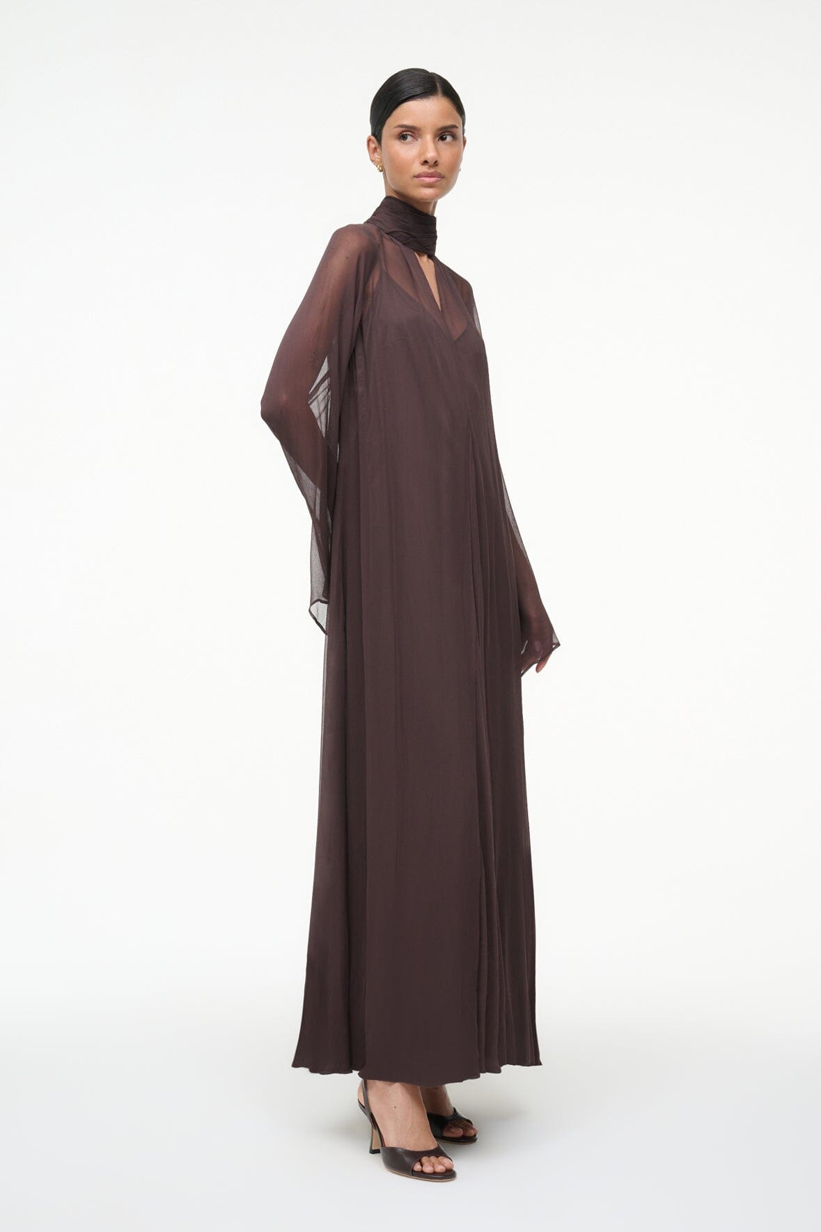 STAUD ESTHER MAXI DRESS EARTH - 6