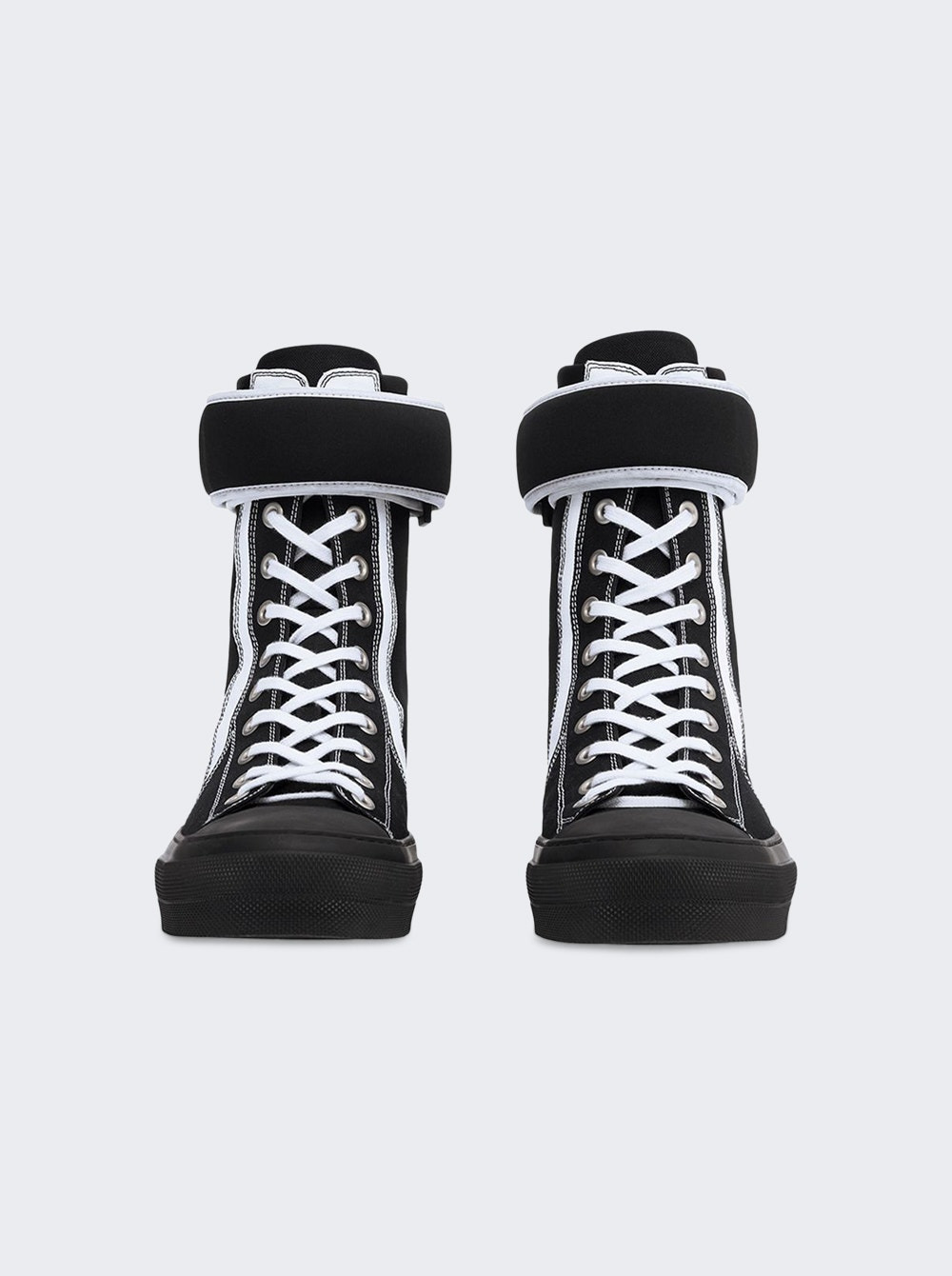 Sub High-top Sneakers Black And White - 8