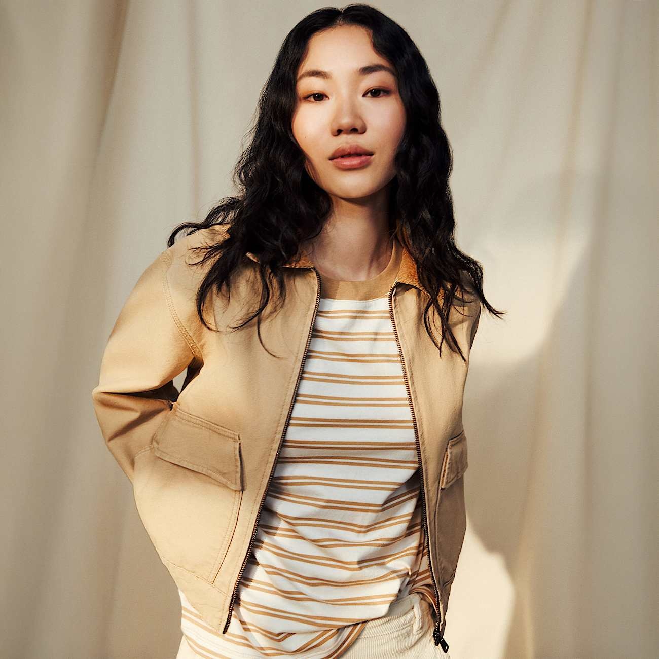 Women's Strafford Washed Canvas Jacket - 7
