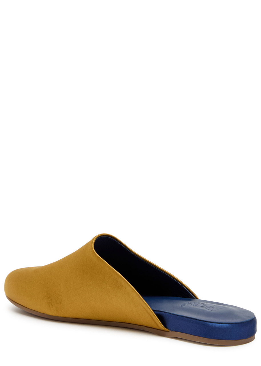 Ancient Greek Sandals The Slipper Satin Mules - 2