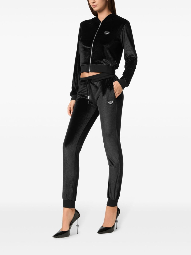 PHILIPP PLEIN Strass Skull trousers outlook