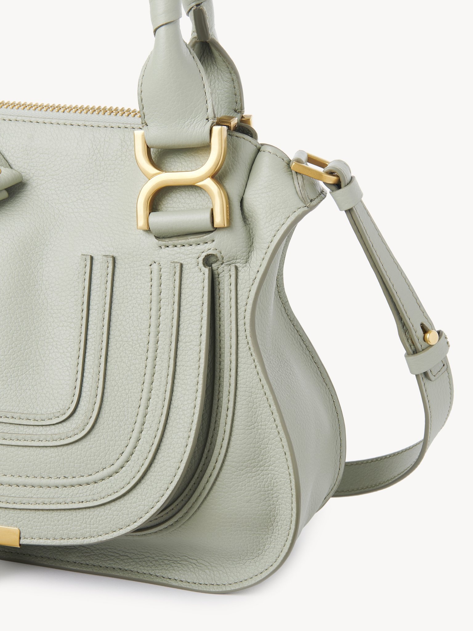 SMALL MARCIE BAG IN GRAINED LEATHER - 3