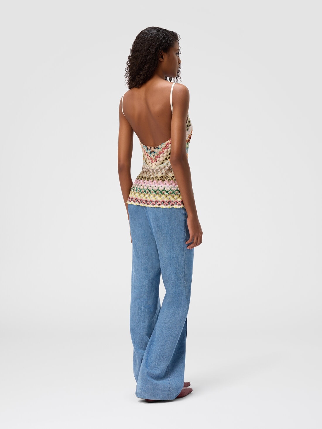 Sleeveless lace top - 3