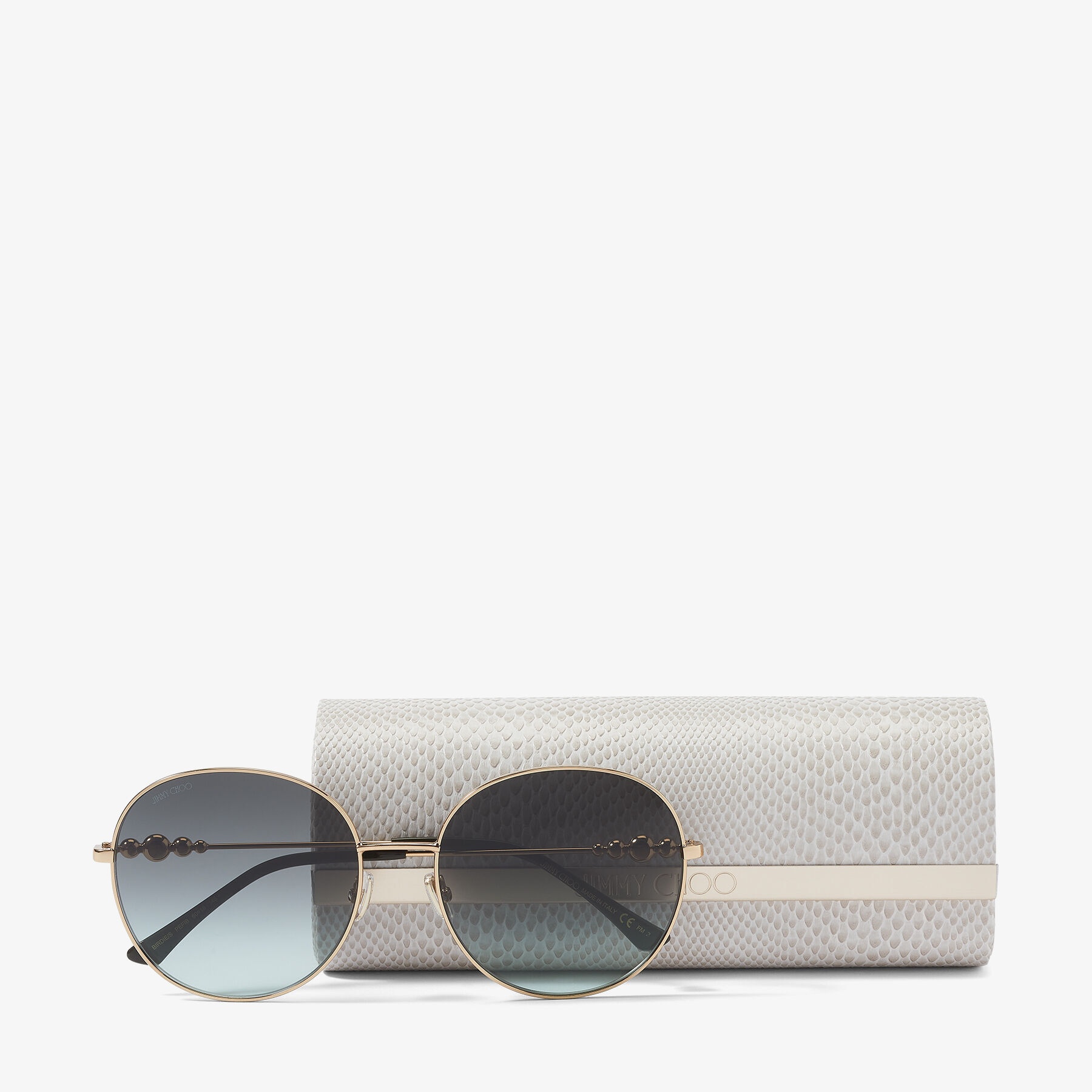Birdie
Rose Gold Round-Frame Sunglasses - 4