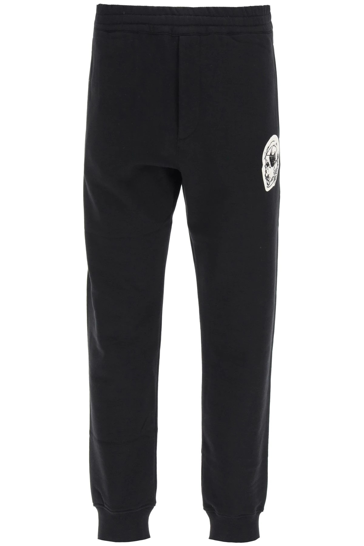 JOGGING TROUSERS SKULL PATCH - 1