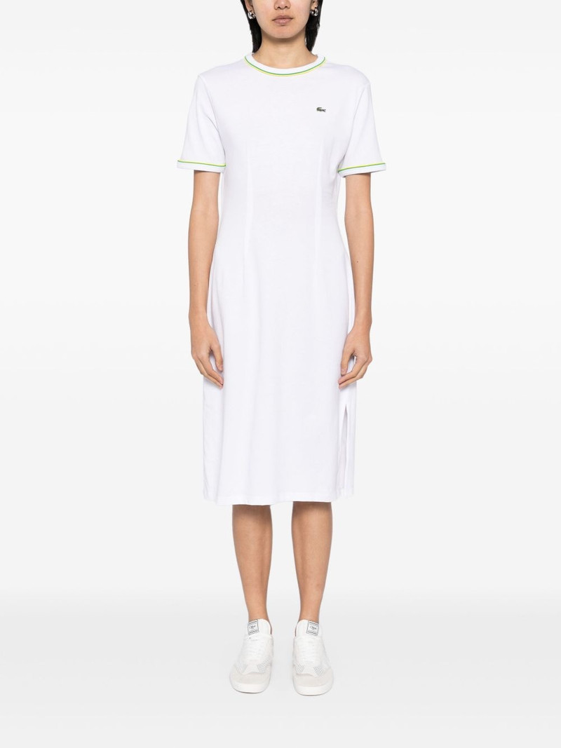 LACOSTE trimmed jersey dress outlook