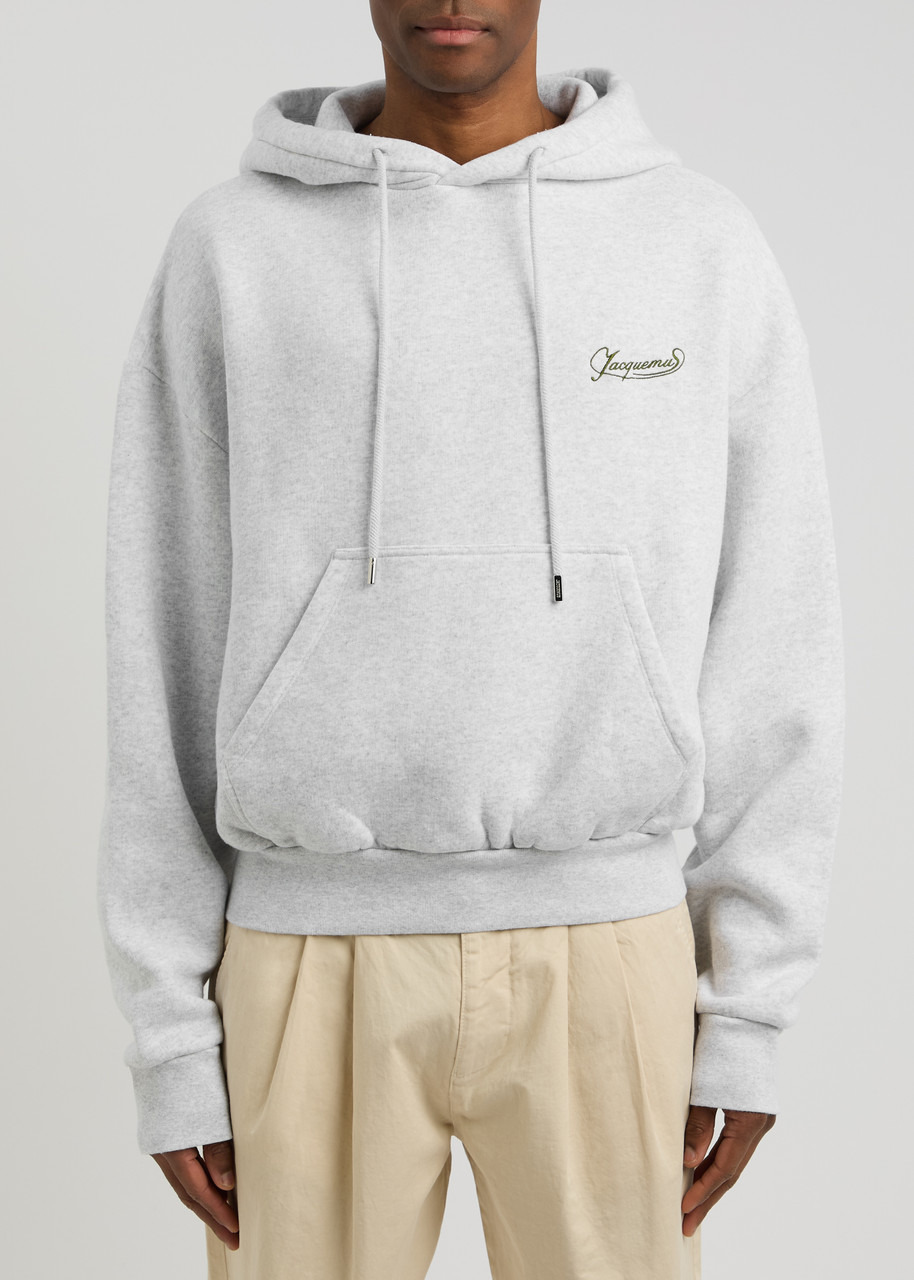 Jacquemus Le Hoodie Corto Hooded Cotton Sweatshirt - 2