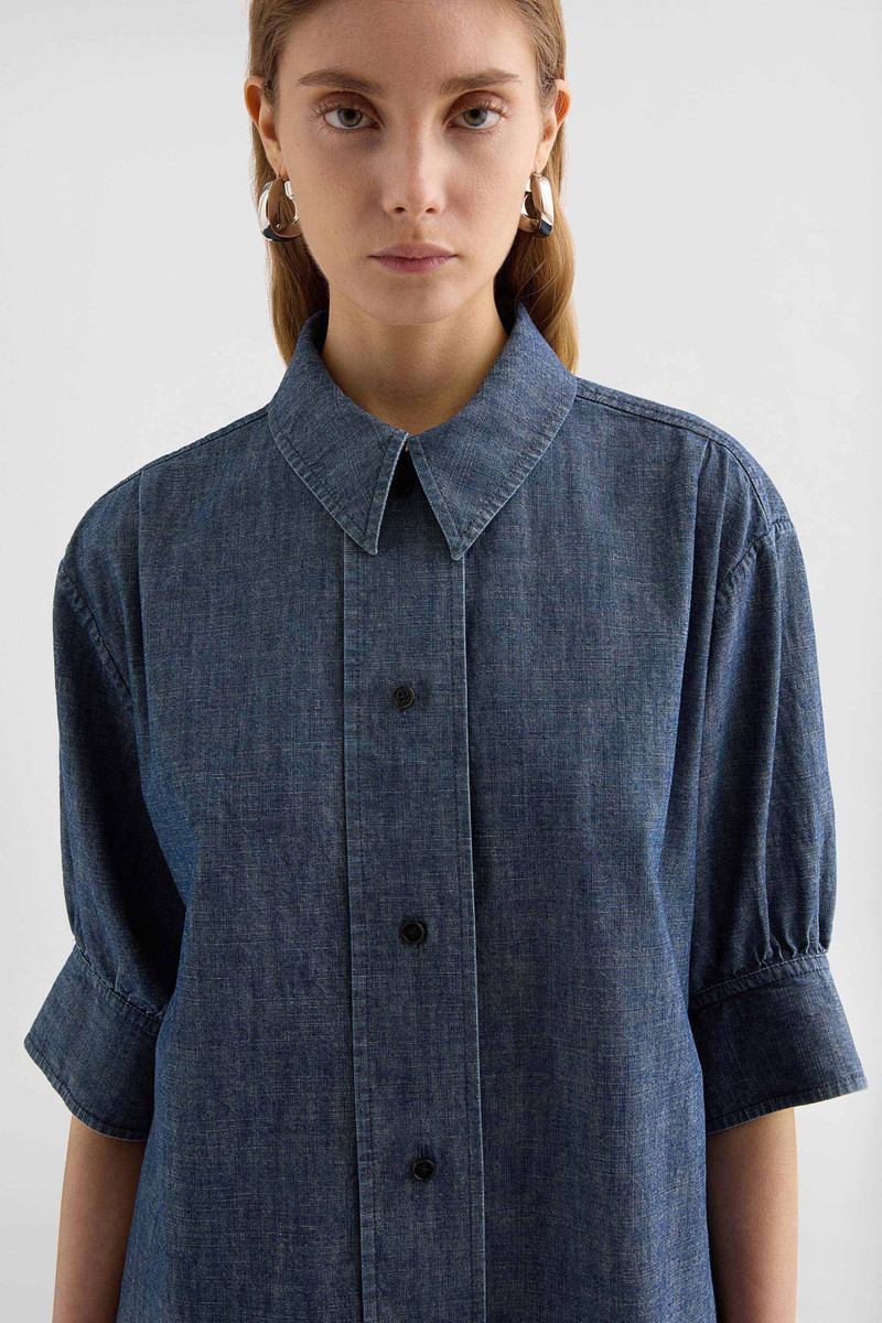 Cotton Chambray Shirt 4