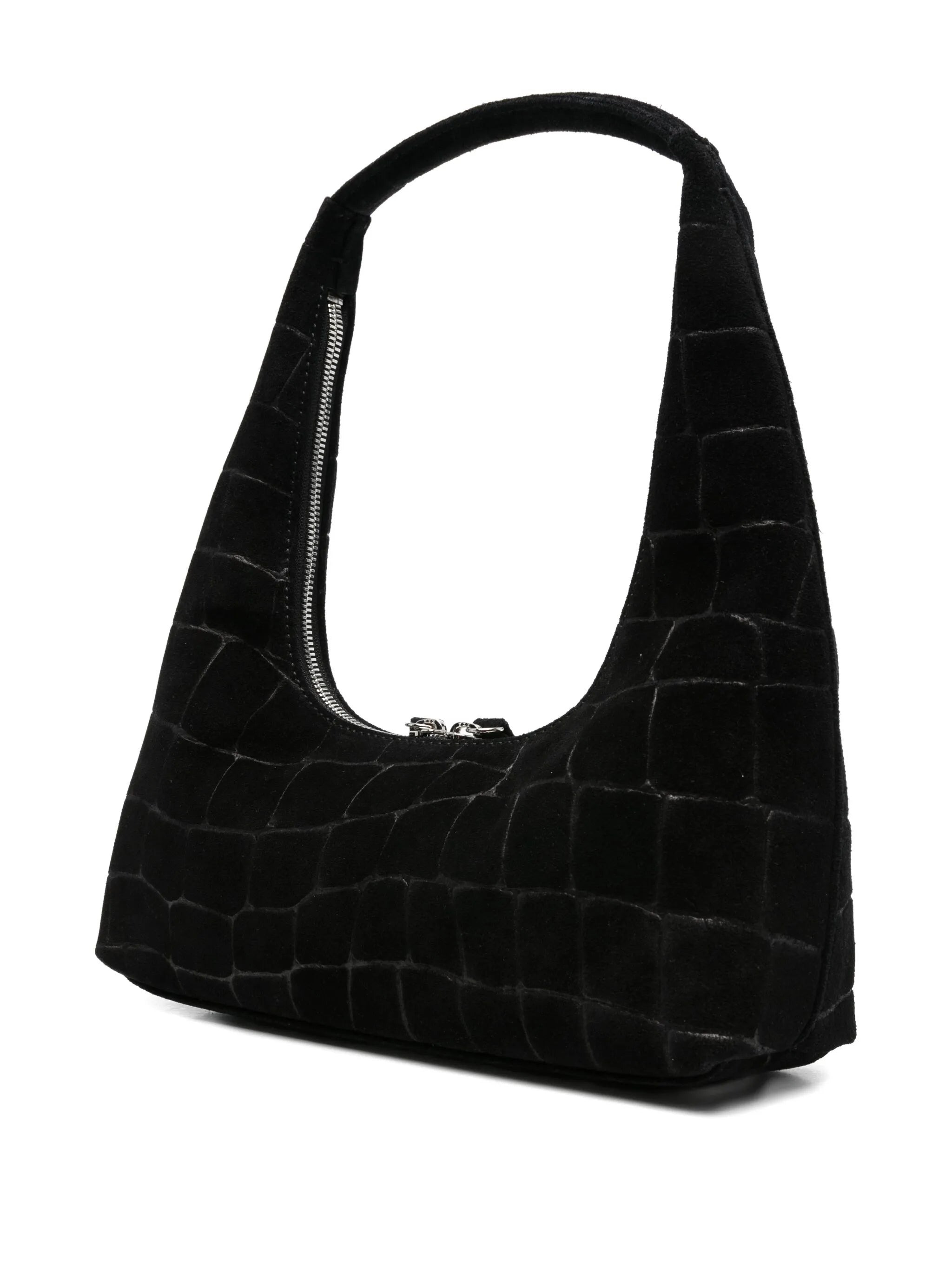 Margesherwood Crocodile-effect Suede Tote Bag - 3