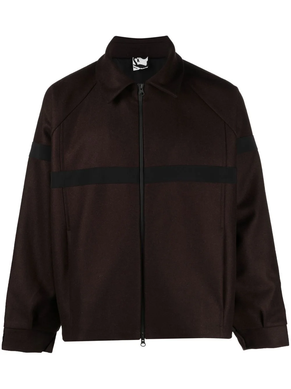 x Salomon zip-up shirt jacket - 1