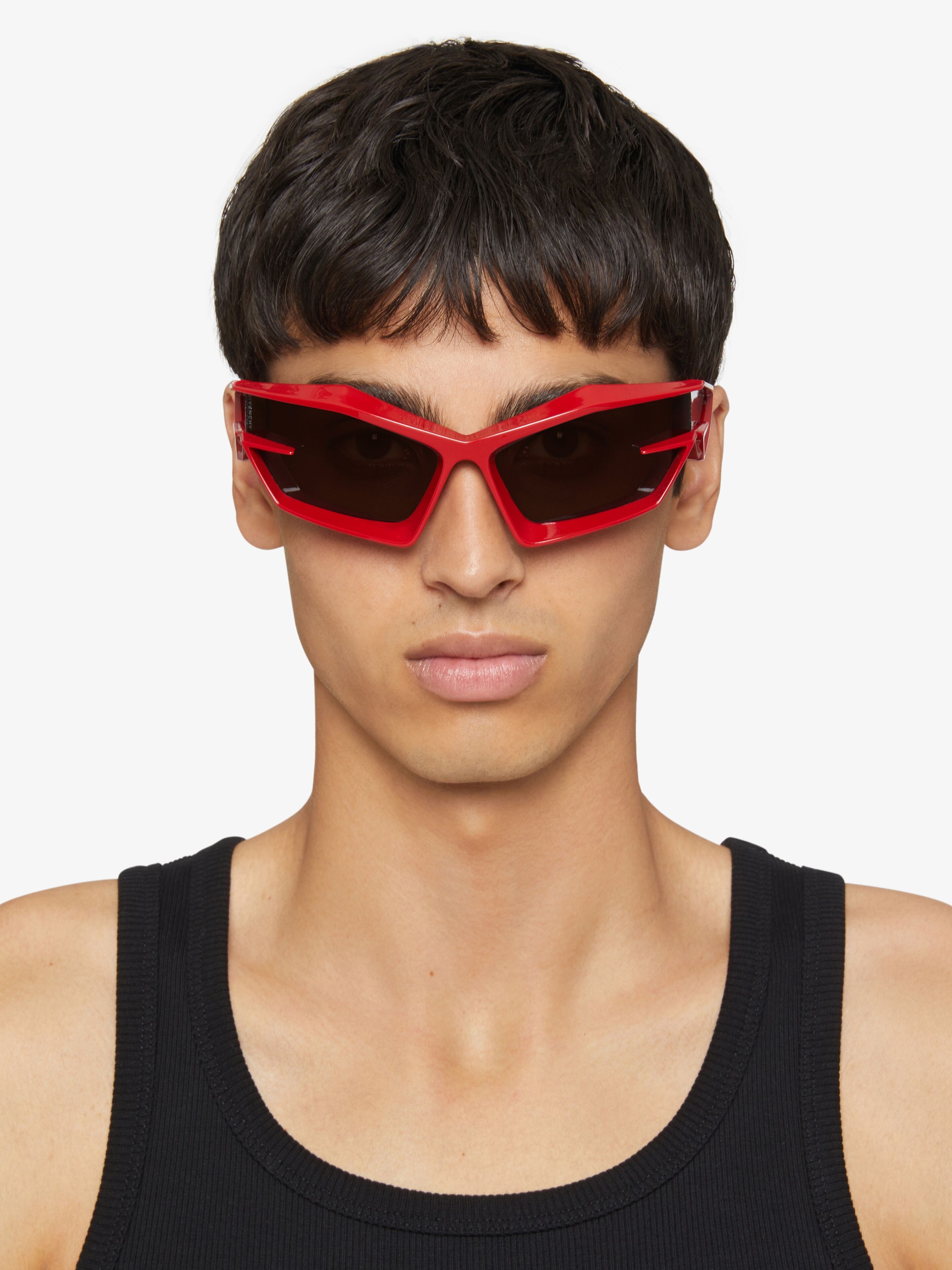 【関税込み】Givenchy レッド Giv Cut サングラス Givenchy GIV CUT UNISEX INJECTED SUNGLASSES | REVERSIBLE
