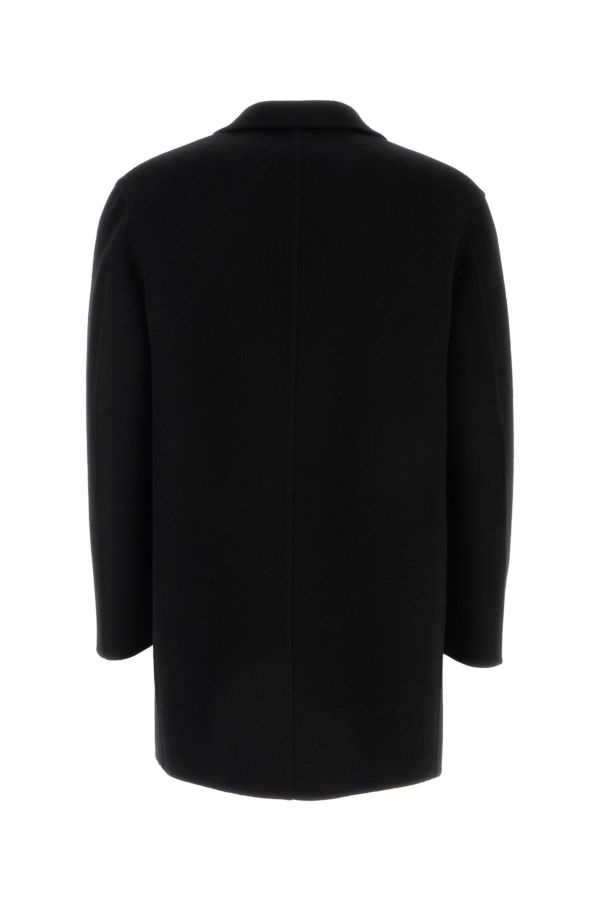 コート Jil Sander Black wool blend coat Wool Coat Man | Jil Sander Official Online Store