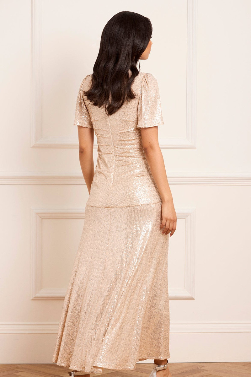 Valentina Round Neck Gown 5