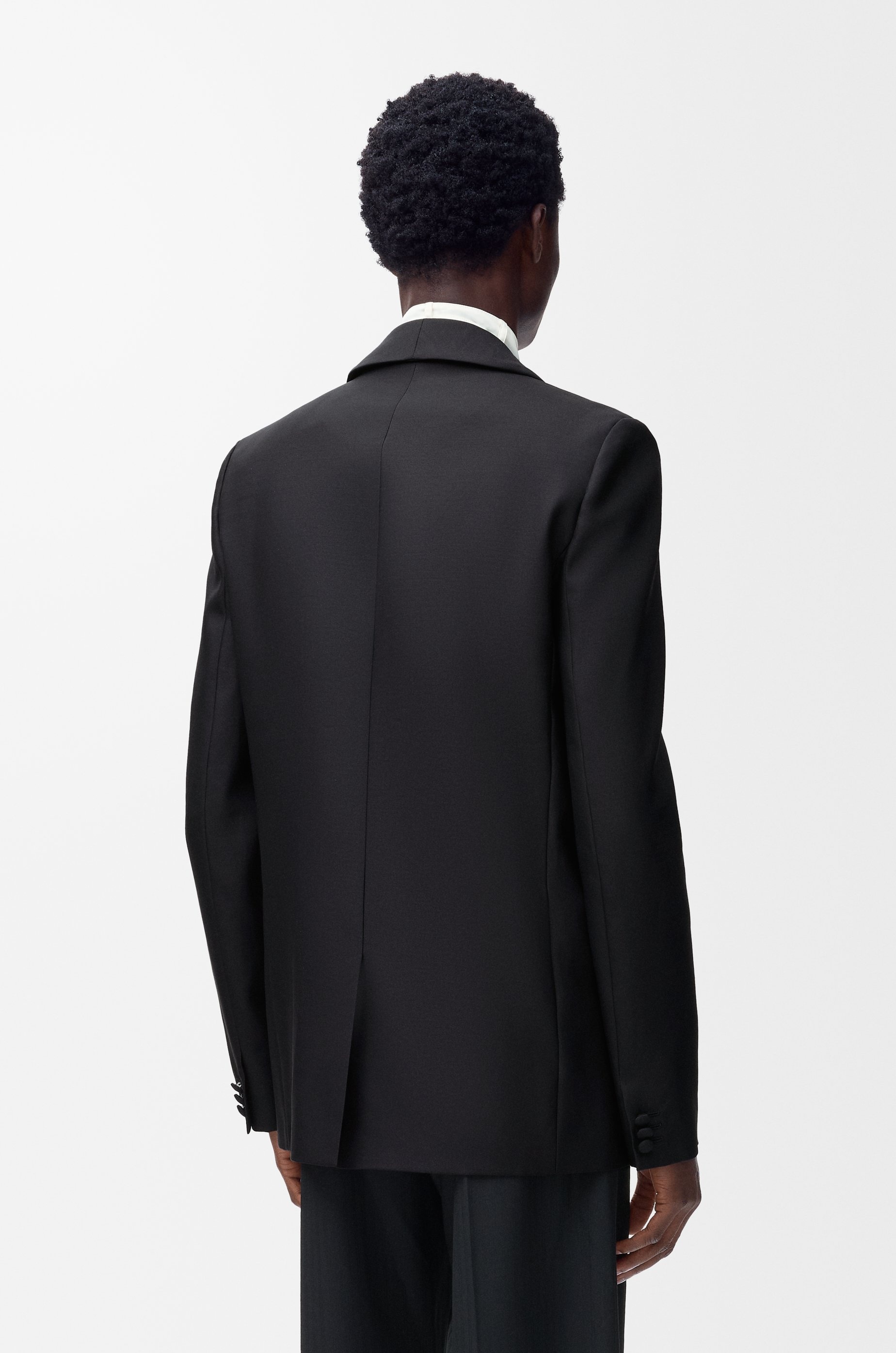 Jacket in wool and silk - 4