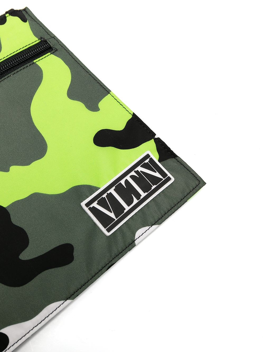 camouflage logo clutch bag - 4