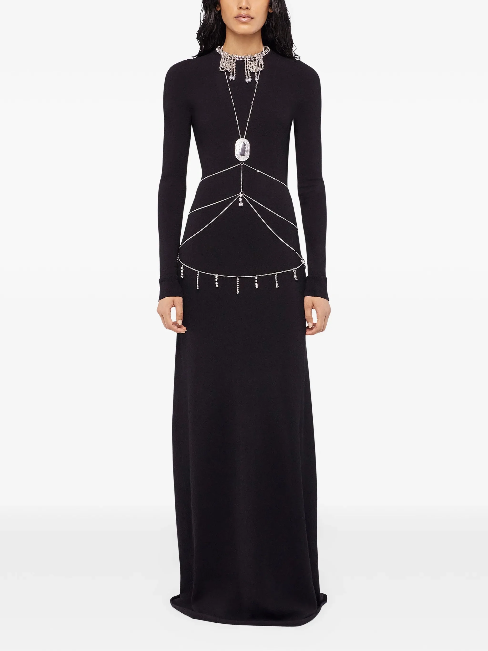 backless maxi dress - 1