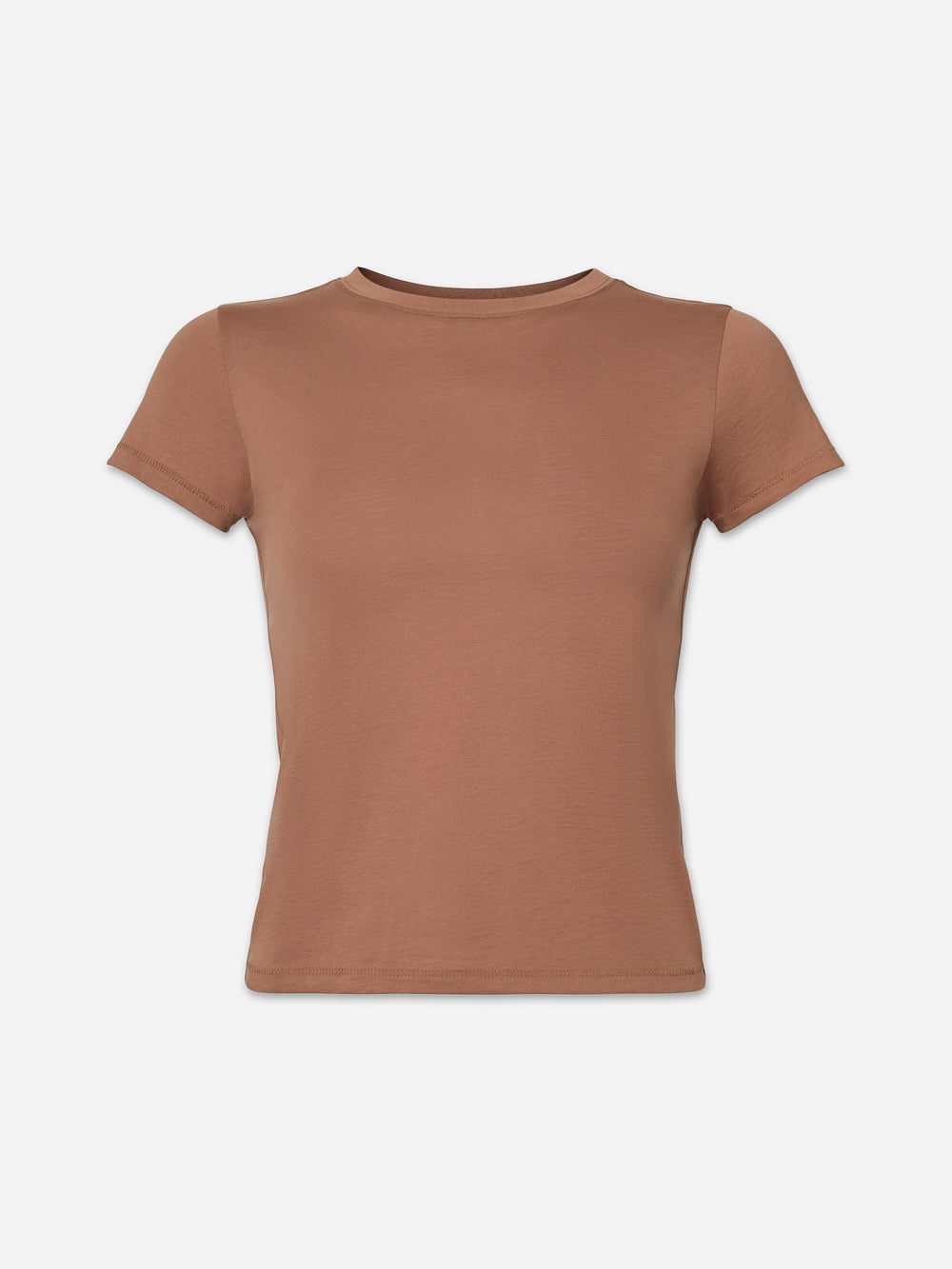 Baby Tee in Tobacco - 1