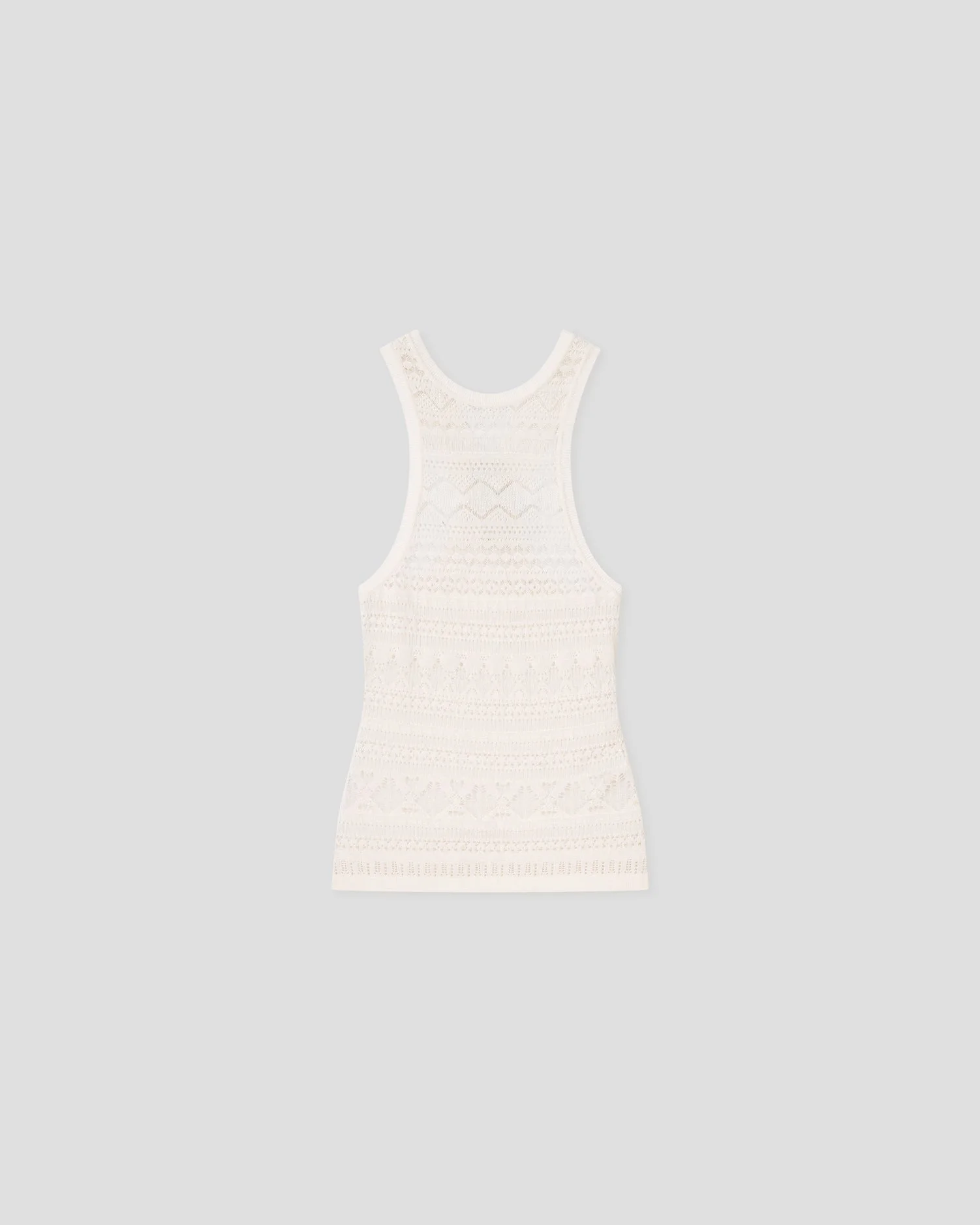 Cotton Lace Tank Top - 1