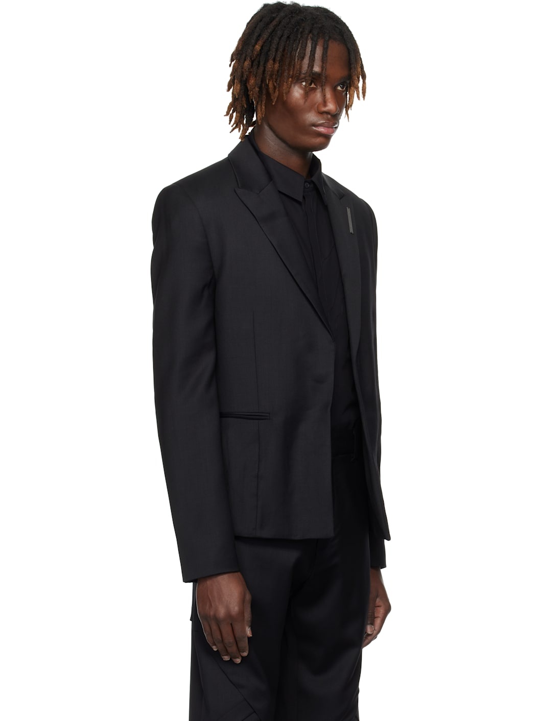 Black Inertia Blazer - 2