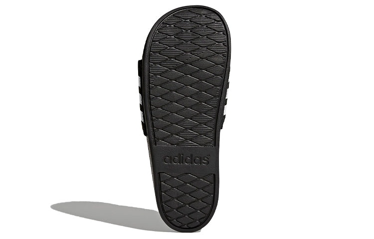 (WMNS) adidas Adilette Comfort Slides 'Core Black White' AP9966 - 6