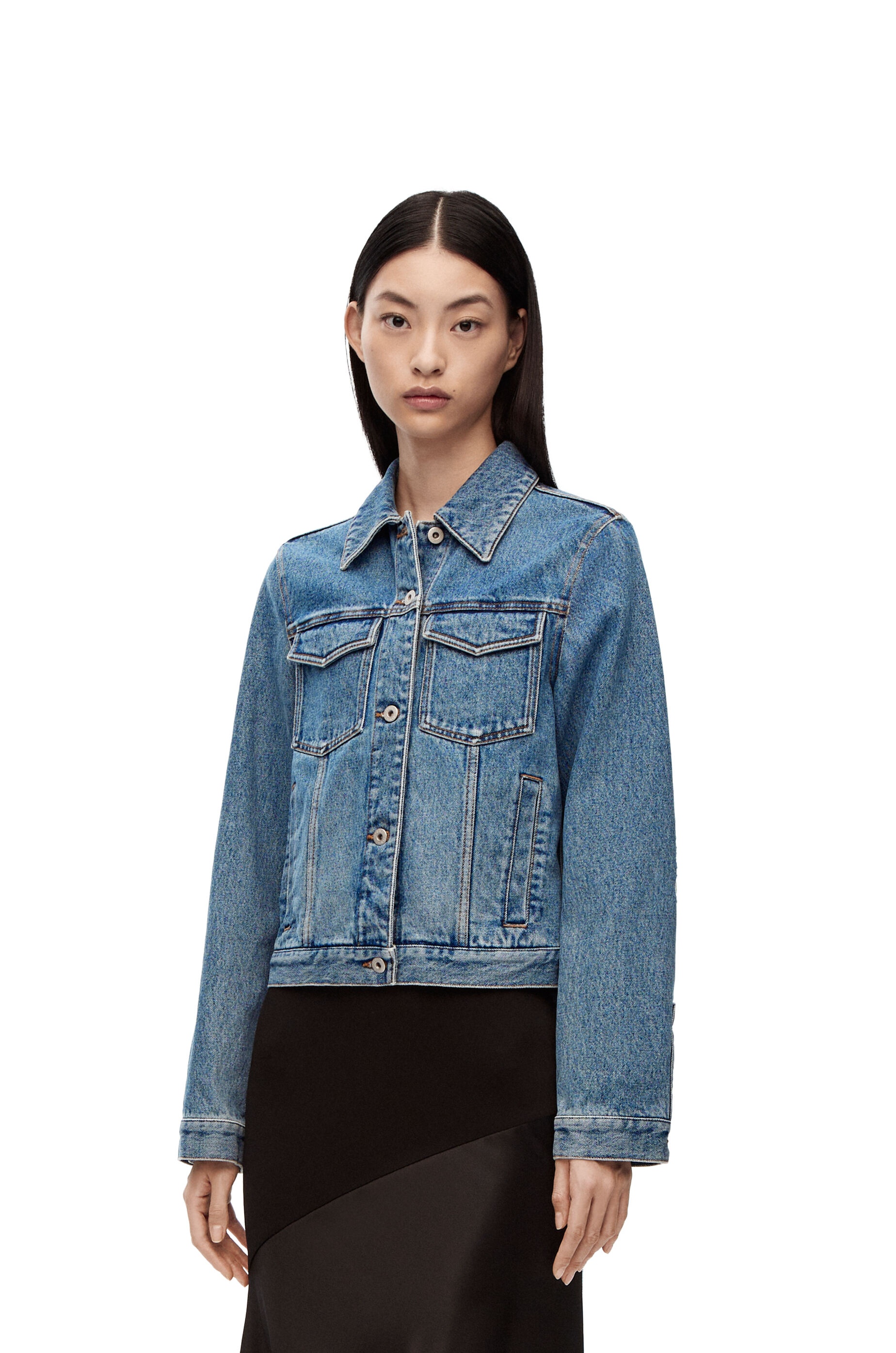 Anagram jacket in denim - 3