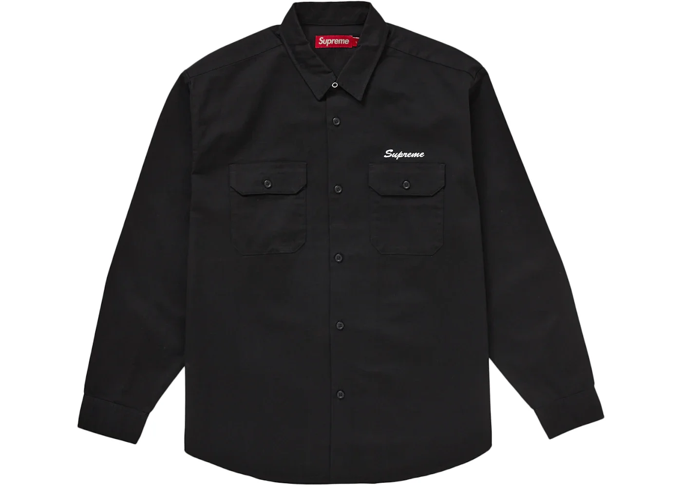 Supreme Our Lady Work Shirt Mサイズ Supreme Supreme Our Lady Work Shirt Black - SS24S30 BLACK | REVERSIBLE