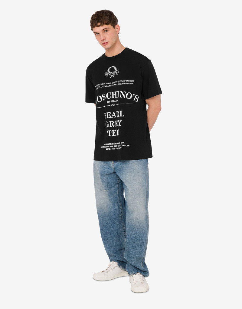 PRINTED ORGANIC COTTON JERSEY T-SHIRT 1