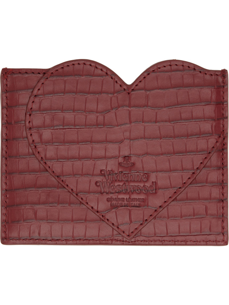 Vivienne Westwood Red Heart Card Holder outlook