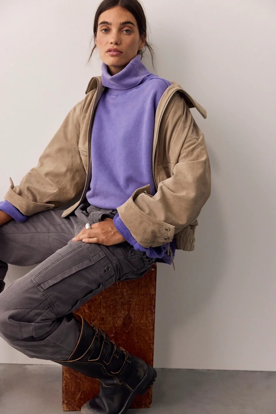 We The Free Mod In This Funnel-Neck Pullover - 1